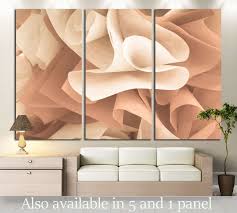 Abstract Beautiful Rose Gold Color 2893 Ready To Hang Canvas Print Zellart Canvas Prints