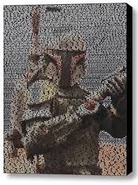 There will be a substantial reward for the one who finds the millennium falcon. Star Wars Boba Fett Quotes Mosaic Incredible Final Score Products