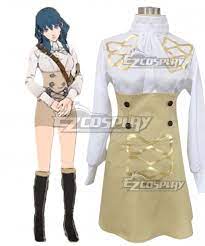 Fire Emblem Three Houses Dlc Byleth Alternate Uniforms Female Summer Wear Cosplay Costume
