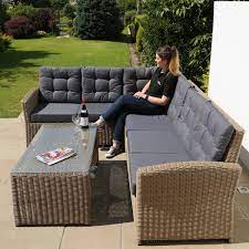 Over 2000 quality garden furniture products to view on line now. 3 Piece Luxury Rattan Garden Furniture Set With Quality Cushions And Table 8718158878601 Ebay