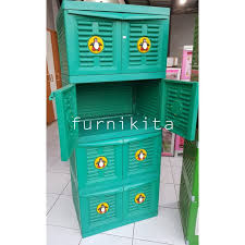 Furniture lemari pakaian terbaru dari berbagai bahan, mulai dari : Lemari Pakaian Plastik Susun 4 Gambar Timbul Shopee Indonesia
