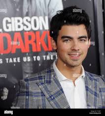 Joe jonas edge of darkness premiere hi-res stock photography and images