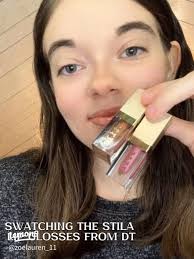 Gorgeous Stila Lip Gloss Swatches: Stunning Dollar Tree Finds!