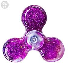 Dukesong Tri Hand Spinner Crystal Ball Quicksand Glitter Star Sequins Finger Toy Random Color Fidget Spinn Hand Spinner Cool Fidget Spinners Cool Fidget Toys