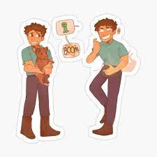 Minecraft Steve and Herobrine 