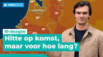 Hitte op komst, maar voor hoelang? 🌡️ | 10-daagse - YouTube