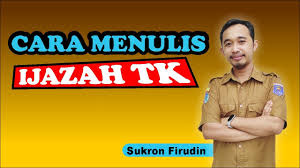 Check spelling or type a new query. Cara Menulis Ijazah Tk Youtube