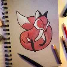 Az Sketch Duel Animals On Behance Cute Little Fox Drawing Alphabet Drawing Animal Drawings Sketch Book