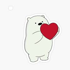 The polar bear (ursus maritimus) is a hypercarnivorous bear whose native range lies largely within the arctic circle, encompassing the arctic ocean, its surrounding seas and surrounding land masses. We Bare Bears Ice Bear Metal Print By Jubyee Redbubble