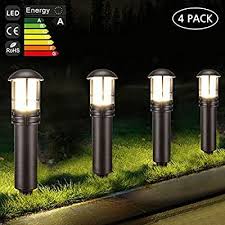 Ip67 waterproof high power outdoor decorative light 5w cob led landscape lamp for garden wall yard path lighting. Kohree Led Garden Lights Pathway Lighting Outdoor Landscape Lights 12v 3w Low Voltage Ip65 Waterproof Ground Stake Patio Lawn Yard Pathway Pack Of 4 Furniture Home Living Lighting Fans Lighting