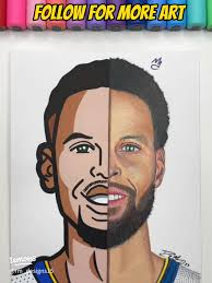 Steph Curry Cartoon 🆚 Realism