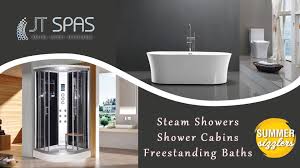 And mediterranean style tiles on walls. Jt Spas Steam Shower Shower Cabin Whirlpool Bath Bathroom Furnitur Facebook