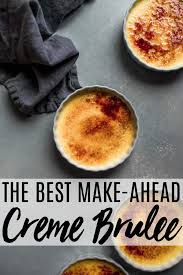 What is creme brulee creme brulee is a thick custard cream with a velvety texture which is baked in the oven. Classic Creme Brulee Platings Pairings