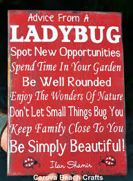 ladybug sayings quotes. quotesgram