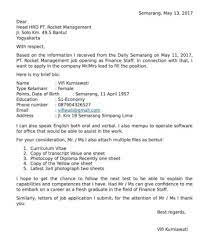 Cara Penulisan Surat Lamaran Pekerjaan Yang Baik Dan Benar Surat Tulisan Kerja