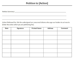 Petition Template 05 Petition Free Letterhead Templates Templates