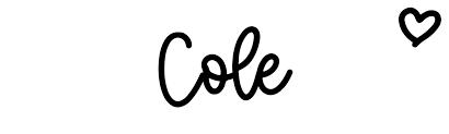 Cole Name Meaning Origin At Clickbabynames