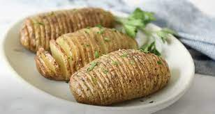 Basic Hasselback Idaho Potatoes Recipe Potatoes Idaho Potatoes Hasselback