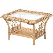 More than 1 parcel this furniture set is delivered in 3 separate packages. Desser Viola Natural Rattan Conservatory Glass Top Coffee Table Grattan