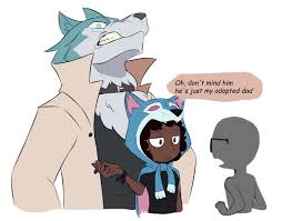 Great white wolf ococart (i.redd.it). Welcome To The World Of Inconsistent Art Shirou From Bna Being A Protective Dad To Wolf
