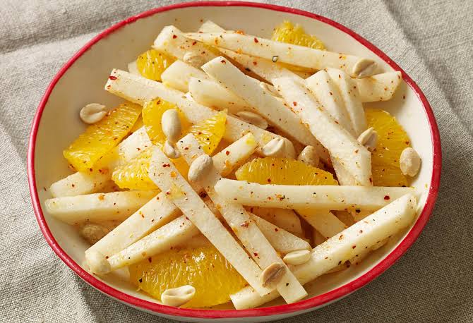 Jicama with Orange