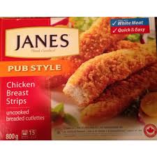 Calories In Chicken Breast Strips From Janes
