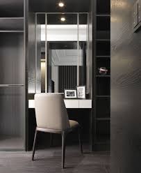 وجود التسريحة بغرفة الملابس افضل بكثير من وجودها في غرف النوم الرئيسيه بتصميم ملائم للتصميم غرفة ا Wardrobe Dresser Bedroom Closet Design Dressing Room Design