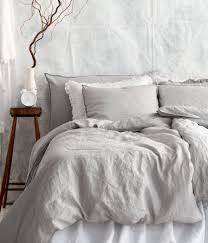H M Linen Duvet In Light Grey Finallly A Grey That S The Right Shade Thanks For Pinning Marie Master Bedroom Plans Home Bedroom Bedroom Inspirations