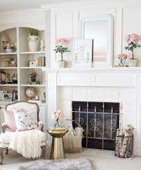 Maybe you would like to learn more about one of these? Spring Into Summer Mantel Decor Styled With Lace Country Cottage Decor Country House Decor French Country Rug