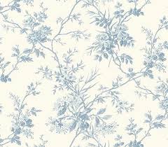 Ferns, fruits, flowers and grasses, inspired. Free Download Interior Place Blue Floral Toile Wallpaper Sm21555 2160 Http 600x525 For Your Desktop Mobile Tablet Explore 45 Blue Toile Wallpaper Black And White Toile Wallpaper French Toile