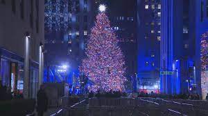 Rockefeller Center Tree 2021 Crowds Return For Lighting Of Rockefeller Center Christmas Tree Pix11