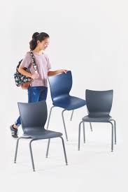 Groove Stack Chairs In 2020 Classroom Chairs Education Design Furniture Showroom