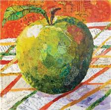 Practice This Simple Shape For Collage Art That Will Impress Cloth Paper Scissors Paper Collage Art Collage Art Art Drawings Simple