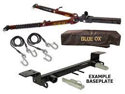 Rubber boots prevent dirt from getting in the legs raised premium gold toned blue ox nameplate Blue Ox Bx2628 70 Blue Ox Ascent Tow Bar Baseplate Combo
