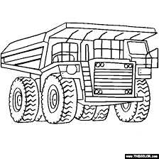 These vehicles are used in the construction. Trucks Online Coloring Pages Page 1 Coloring Library