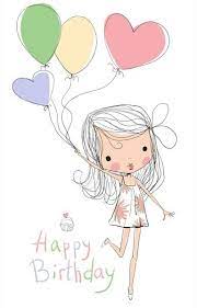Cute Girl By Natalia Skripko Bimbe Varie Auguri Di Compleanno Auguri Di Buon Compleanno Y Compleanno