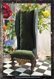 items similar to handmade wood and upholstered alice in wonderland mad hatter chair for 10 to 15 1 2 dolls m handmade wood fairytale decor funky furniture