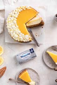 For cheesecakes, i always recommend using philadelphia cream cheese. Lemon Curd Cheesecake Broma Bakery