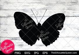 Download Butterfly Silhouette Graphic By Thesilhouettequeenshop Creative Fabrica Silhouette Butterfly Butterfly Logo Design SVG Cut Files