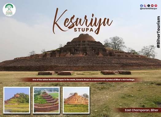 Kesaria Stupa: Standing Before the World's Tallest Buddhist Stupa