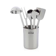 A few useful tools to manage this site. All Clad 6 Piece Kitchen Tool Set Reviews Crate And Barrel