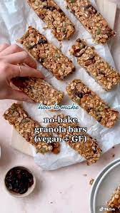 Nutritious No Bake Trail Mix Granola Bars Walder Wellness Dietitian Video Recipe Video In 2021 Easy Snacks Vegan Snacks Bars Recipes Healthy