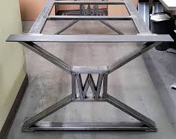 Metal dining table legs set (2). Pin On Mesas