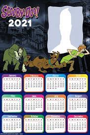 Scooby Doo Calendar 2021 Scooby Doo Scooby Framed Photo Collage