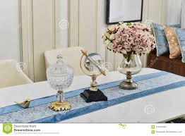 Nordic style dry flower vase art livingroom bouquets bud vases shelf decor. Dining Room Table Glass Vase Home Decorative Furniture Stock Image Image Of Bouquet Candle 110503449