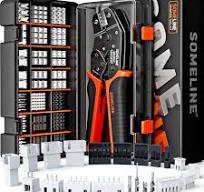 SOMELINE Crimp Tool Connector Kit, JST-XH 2.5mm/Du Pont 2.54mm Orange