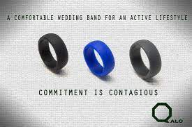 Qalo Ring A Solution For Working Out With A Wedding Band Qalo Ring Active Wedding Ring Wedding Bands
