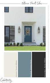 It also gives a lovely backdrop for wood accents and outdoor plants. How To Choose The Right Exterior Paint Colors