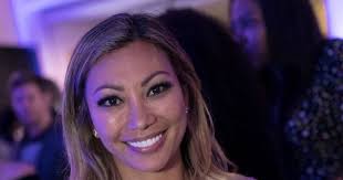 Herve Leger Sightings: Rachel Ako at the Rio Vista Universals Valkyrie  Awards and Holiday Party in Los Angeles