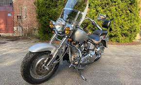 Harley Davidson Fat Boy Grey Ghost Teste Gialle 1 340 1990 Road Kings Motorcycles